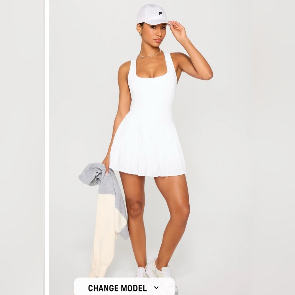 Fabletics Hot Shot Pleated Dress